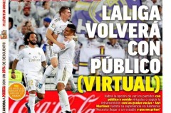 巴萨主场力克马竞，登贝莱破门费兰萨维奇染红