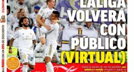 巴萨主场力克马竞，登贝莱破门费兰萨维奇染红